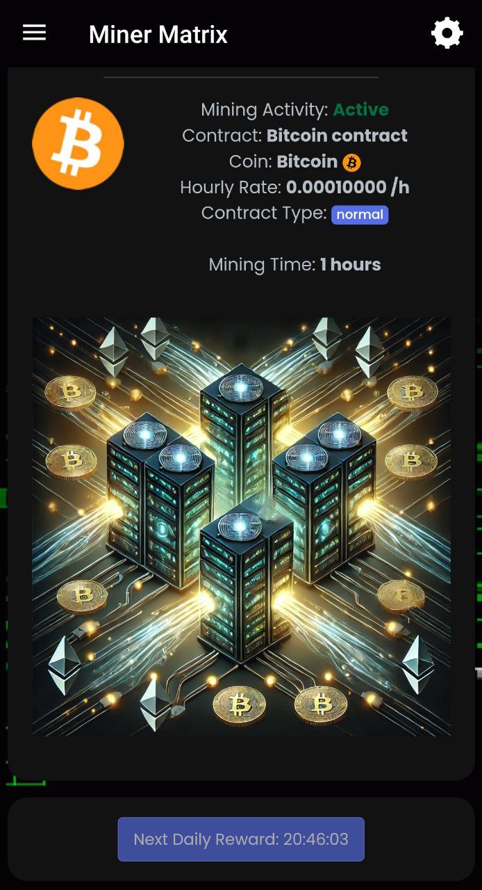 Miner Matrix Screenshot 1